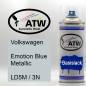 Preview: Volkswagen, Emotion Blue Metallic, LD5M / 3N: 400ml Sprühdose, von ATW Autoteile West.